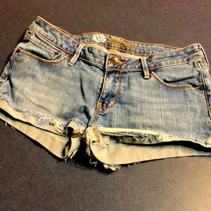 Women’s distressed shorts